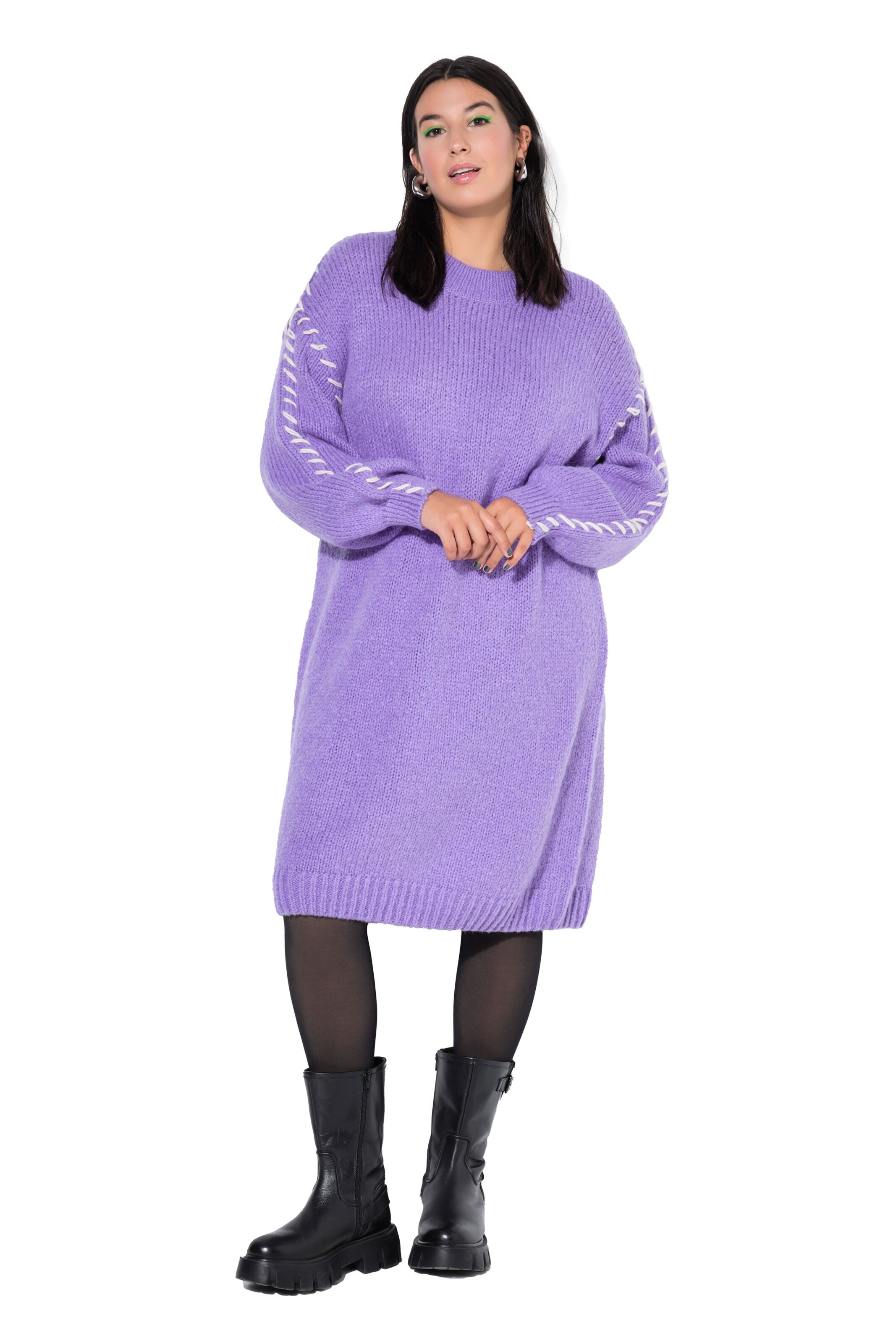 Studio Untold Kleid in Lila: Vorderseite