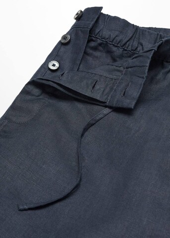 MANGO MAN Regular Shorts 'Amalfis' in Blau