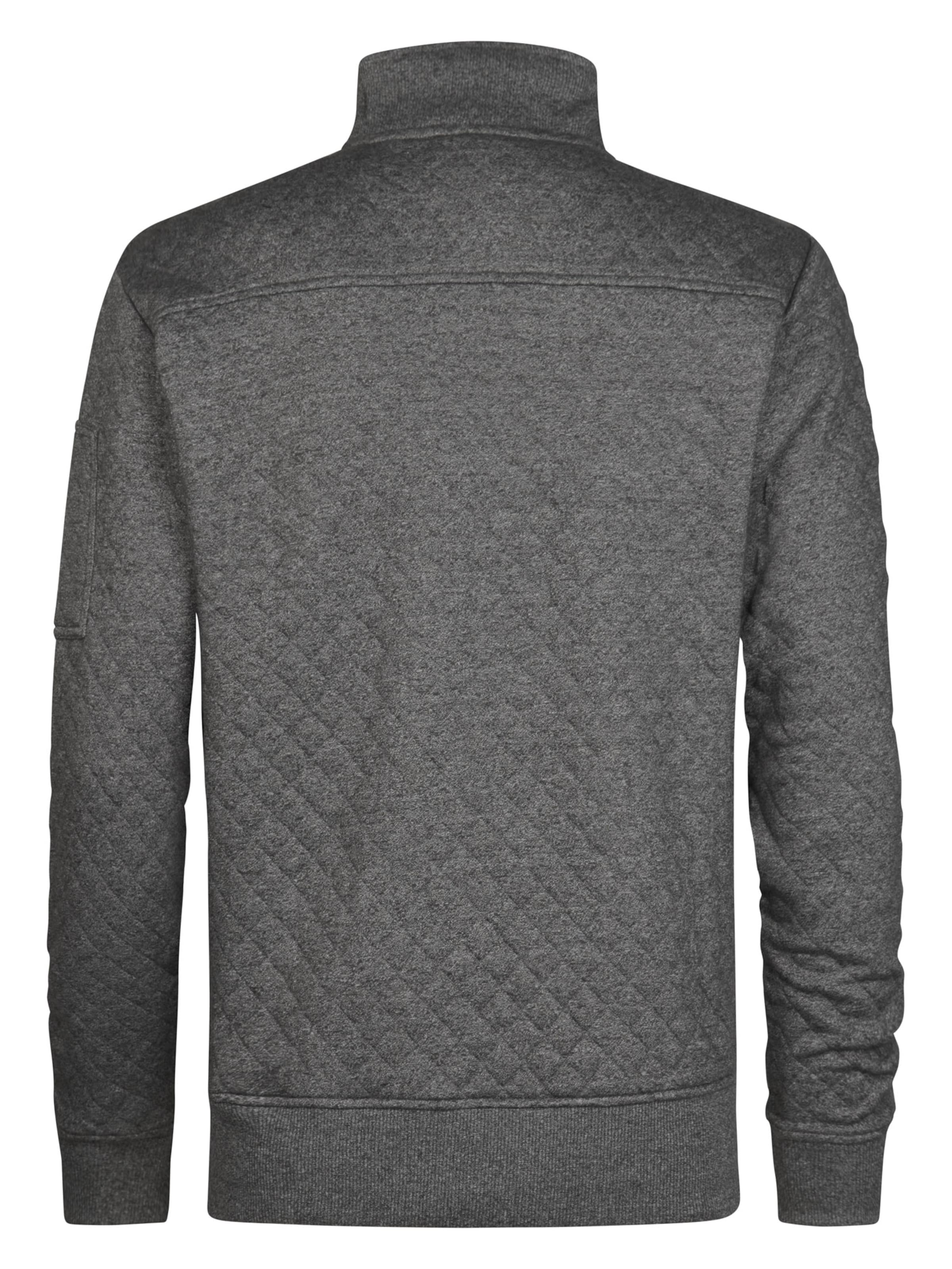 Petrol Industries Sweat jacket in Grey