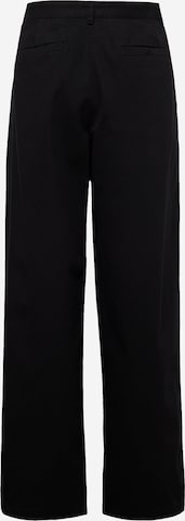 Wide leg Pantaloni cutați 'MILO' de la Wax London pe negru