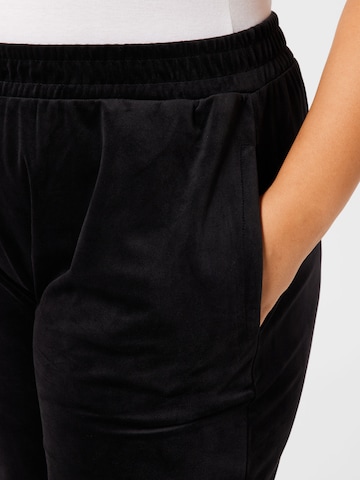 Urban Classics Wide leg Trousers in Black