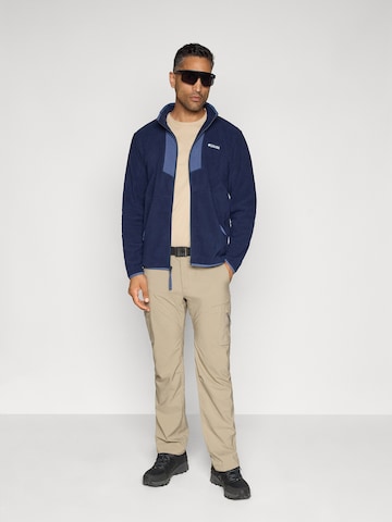 COLUMBIA Athletic fleece jacket 'Sequoia Grove' in Blue