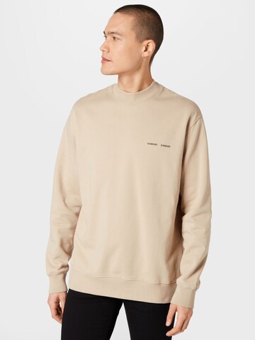 Samsøe Samsøe Sweatshirt 'Norsbro' i beige: framsida