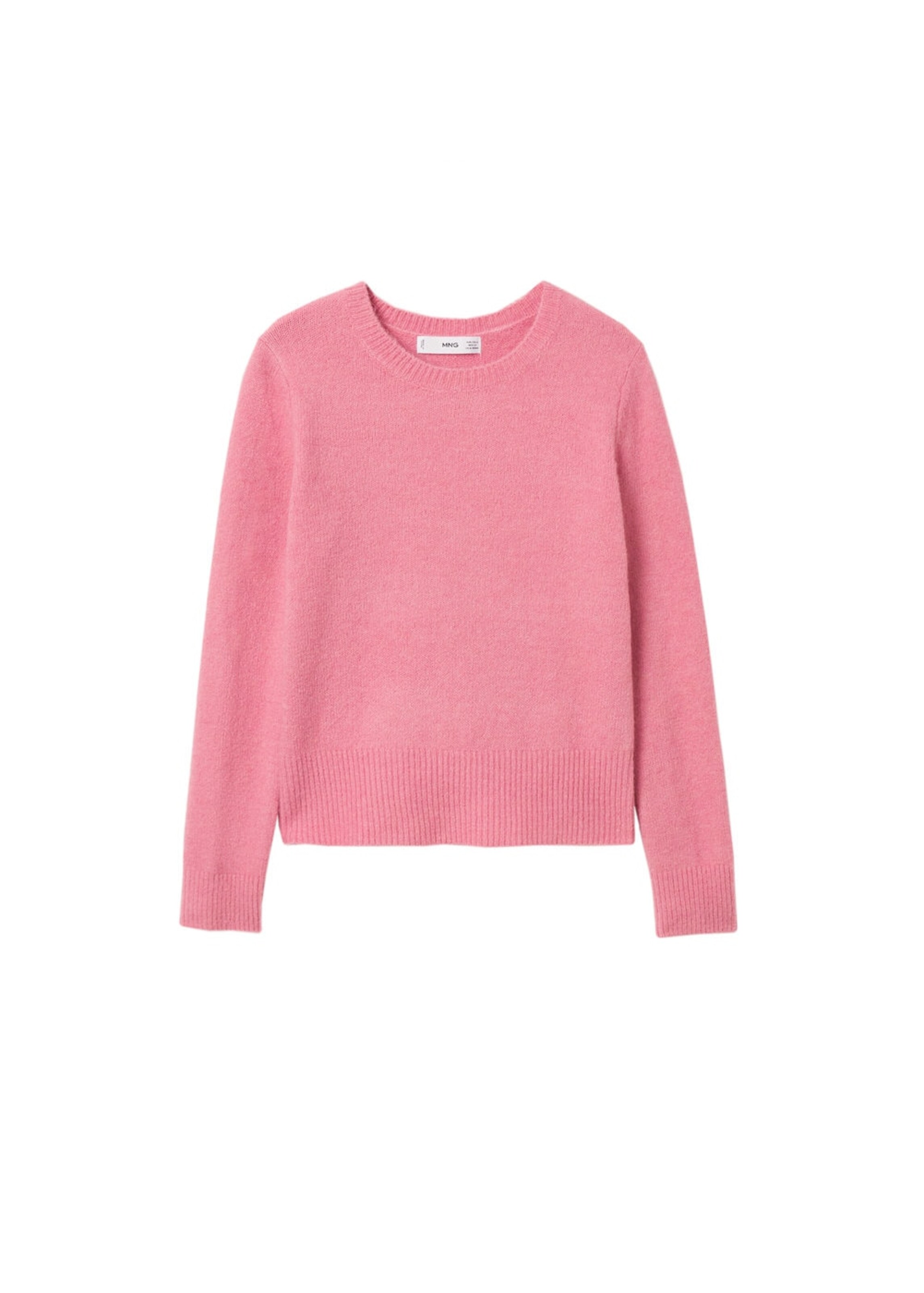 Frauen Große Größen MANGO Pullover in Hellpink - MJ41164 Frauen Große Größen MANGO Pullover in Hellpink - MJ41164