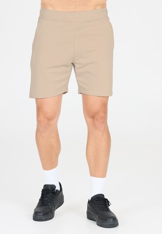 Virtus Regular Sportbroek 'Kayden' in Beige: voorkant