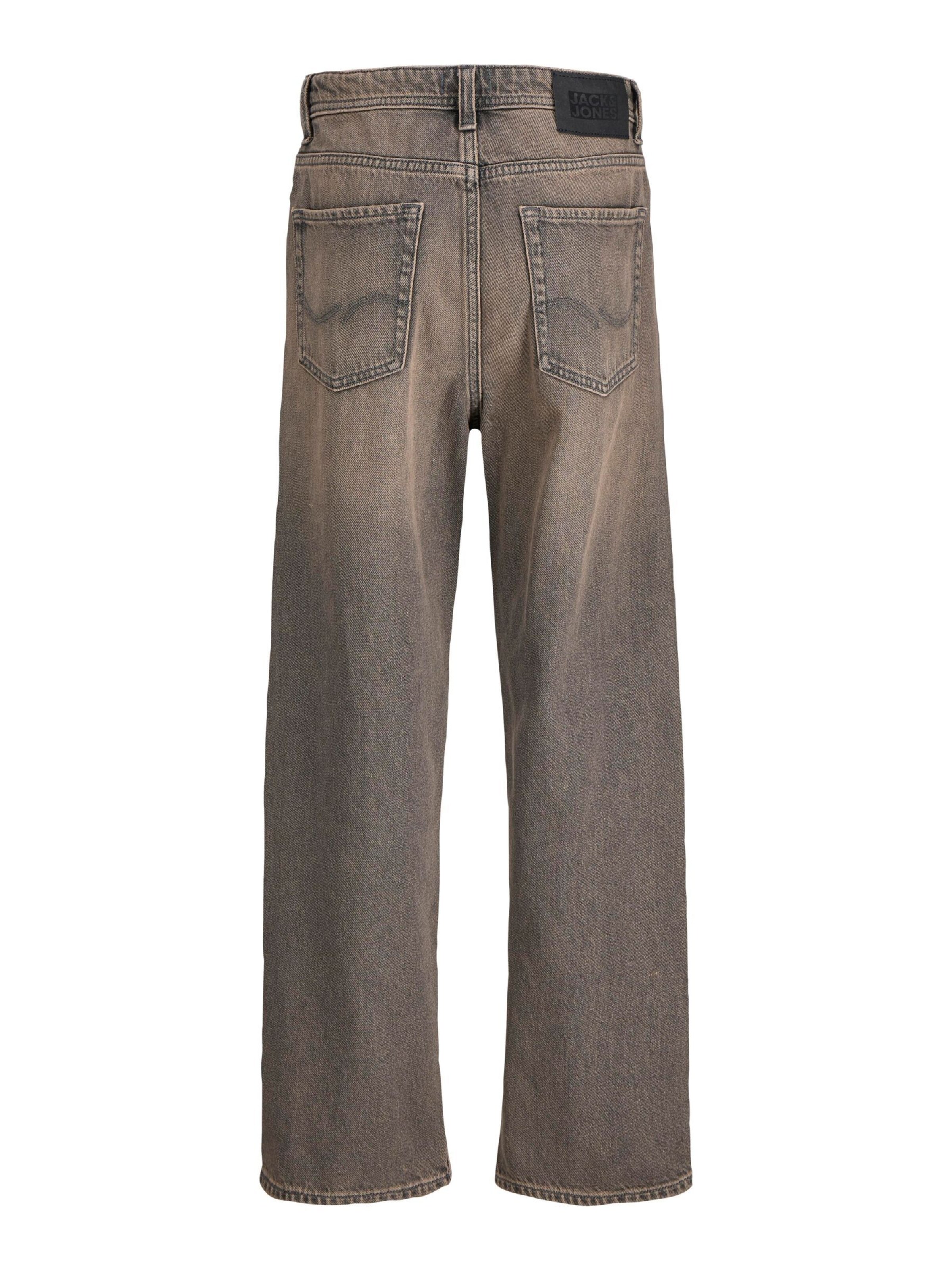 Jack & Jones Junior Baggy Jeans 'JJIAlex JJOriginal' in Black