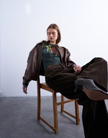 TOPSHOP Тениска 'KIMMIE' в зелено