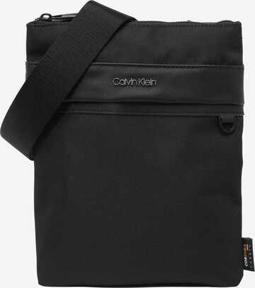 Calvin Klein - Bolso de hombro en negro: frente