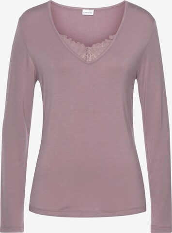 Chemise de nuit LASCANA en rose : devant