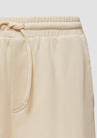 Loosefit Pantalon QS en beige