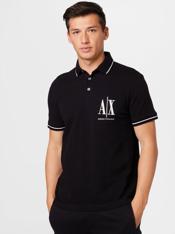 ARMANI EXCHANGE Shirt in Black: front