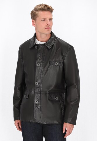 Veste mi-saison DreiMaster Vintage en noir : devant
