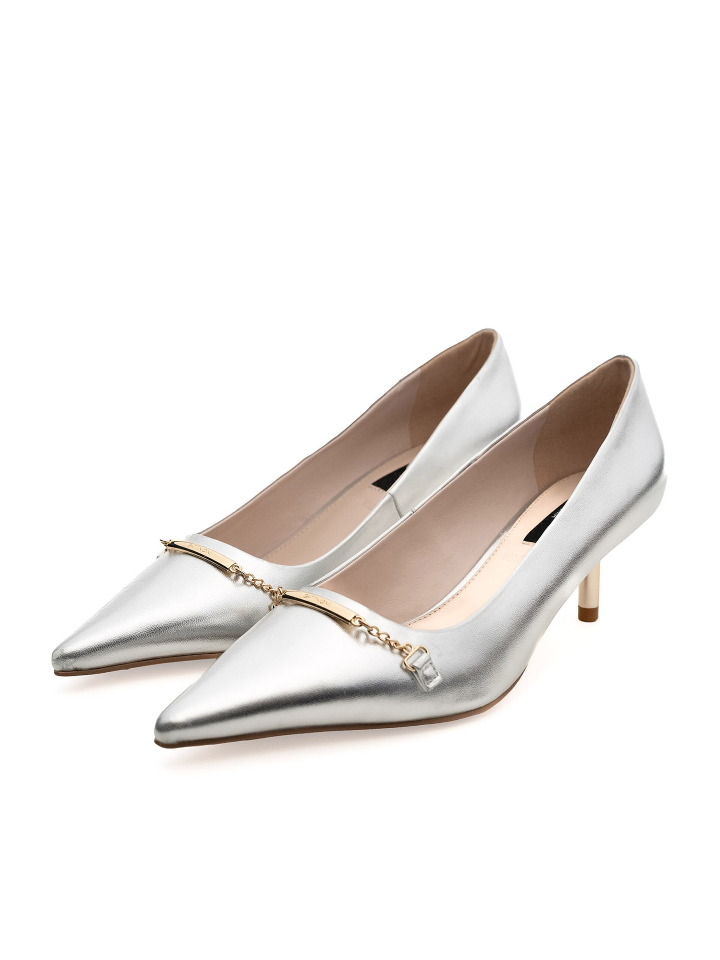 Gattinoni Pumps in Silver