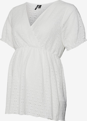 Vero Moda Maternity Blouse 'VMMUlrikke' in Wit: voorkant