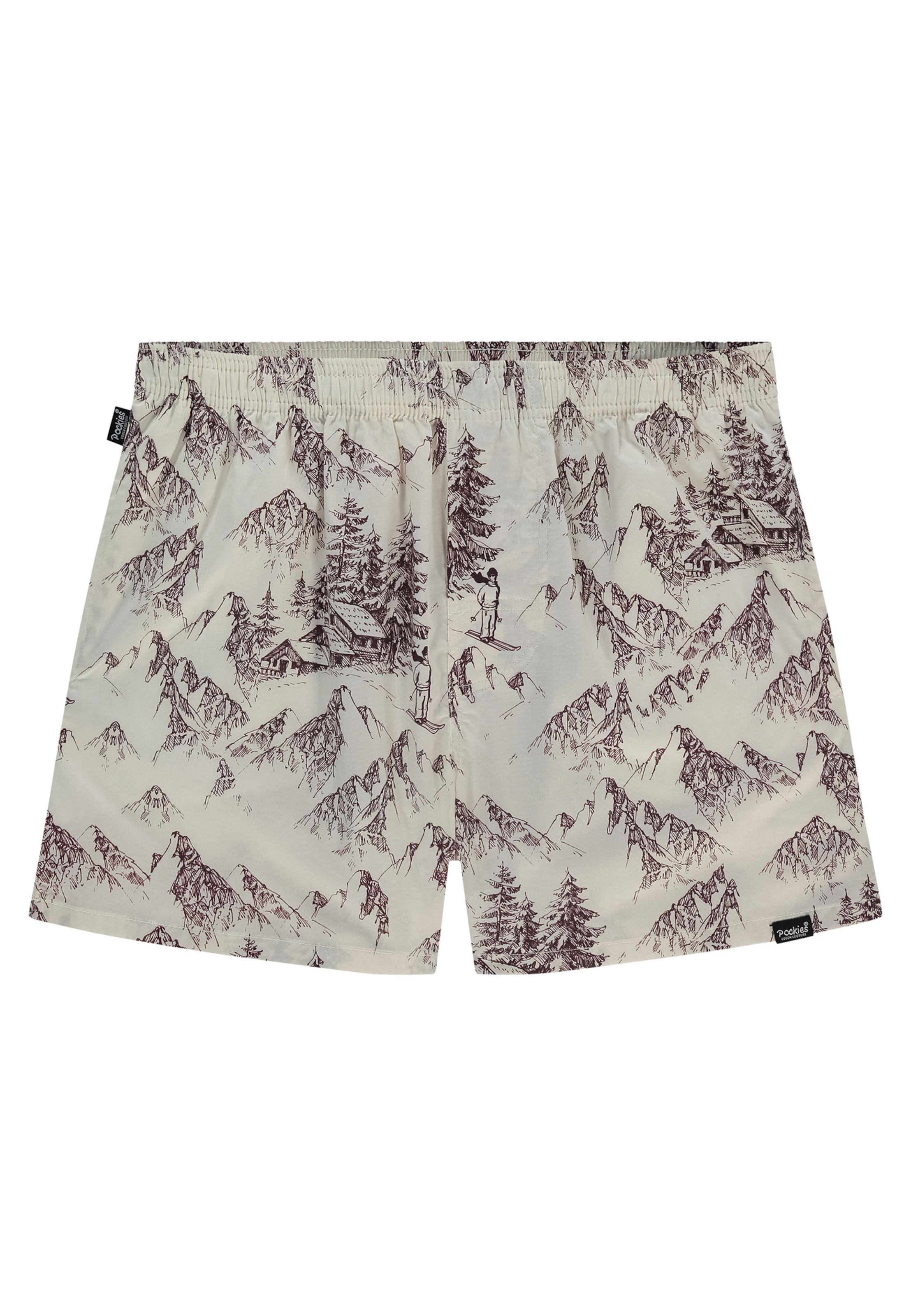 Pockies Boxershorts in Grijs: voorkant