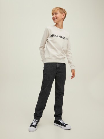 Jack & Jones Junior Sweatshirt 'Clean' in Grau