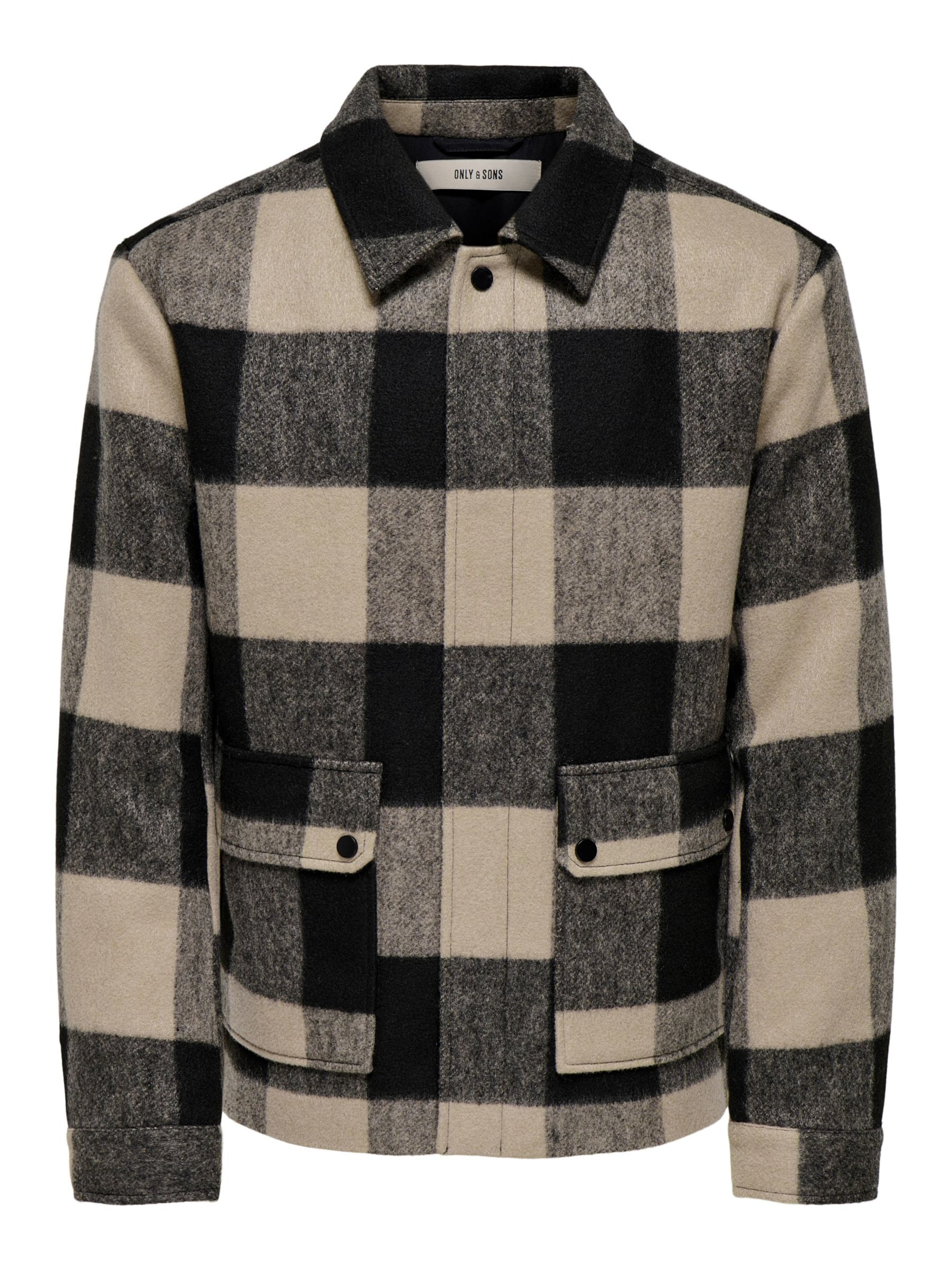 Only & Sons - Chaqueta de entretiempo 'ONSCONNOR' en negro: frente