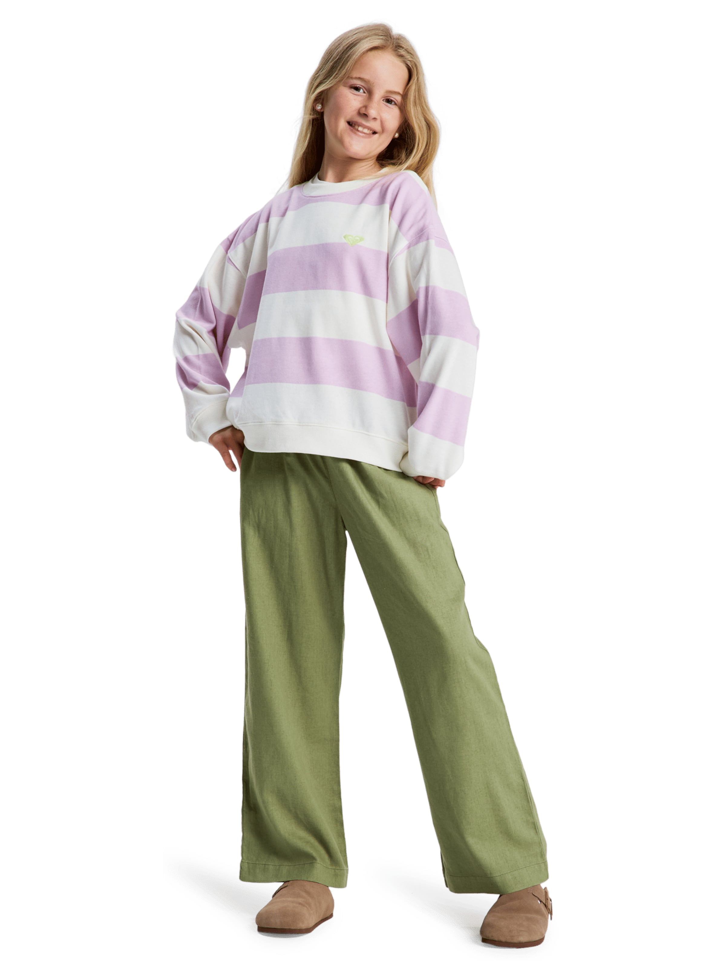 ROXY Sweatshirt 'Little Things' in Purple