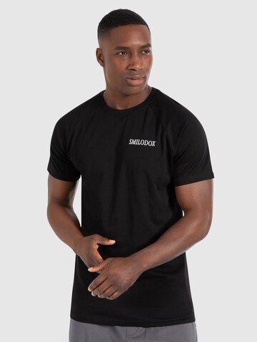 Smilodox Shirt in Zwart: voorkant