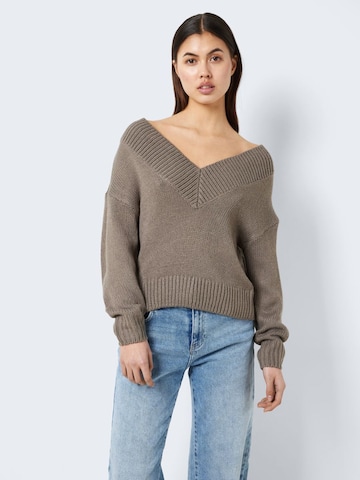 Noisy may Pullover 'Sanny' in Braun: predná strana