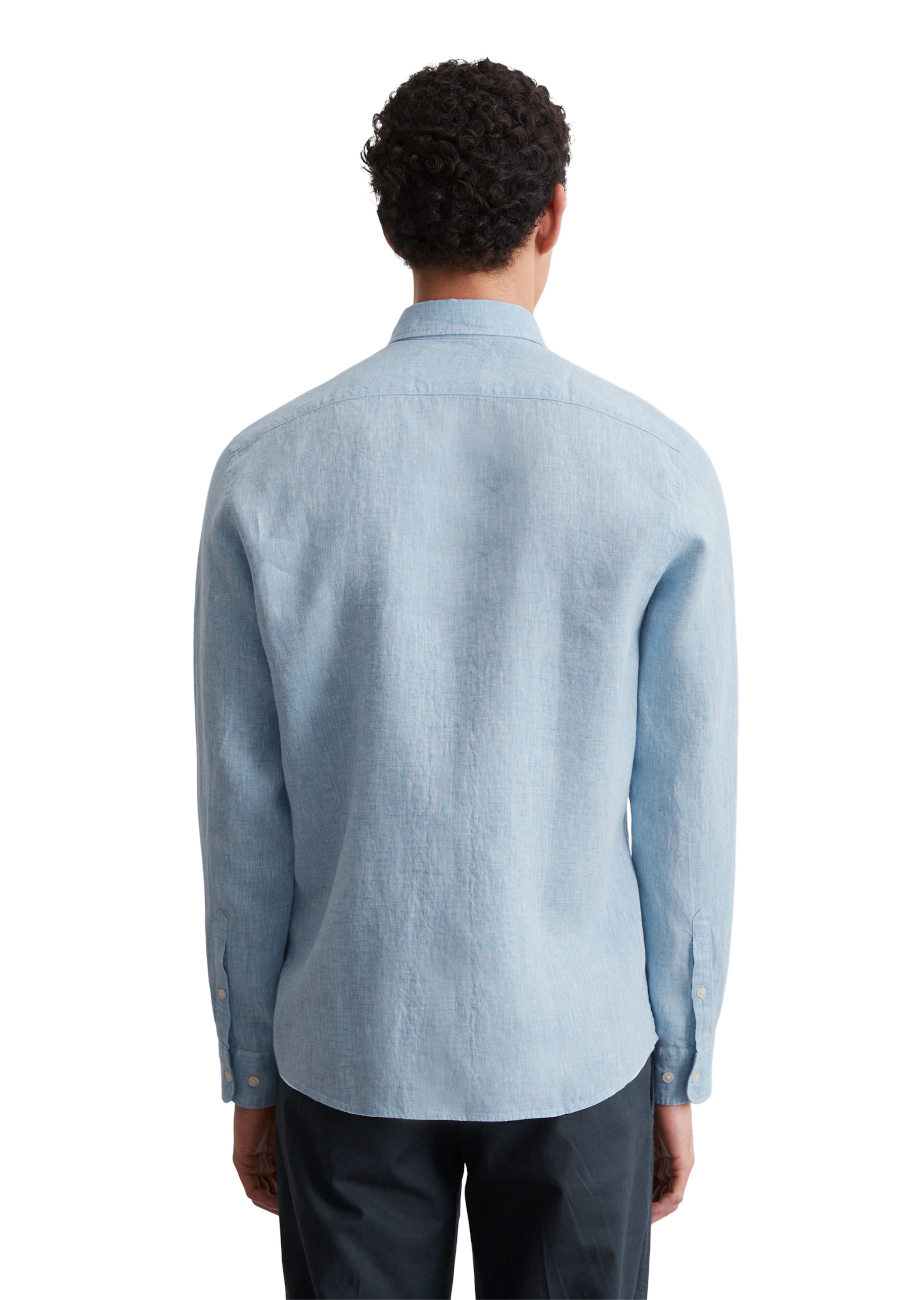 Marc O'Polo Regular fit Button Up Shirt in Blue