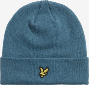 Bonnet Lyle & Scott en bleu : devant