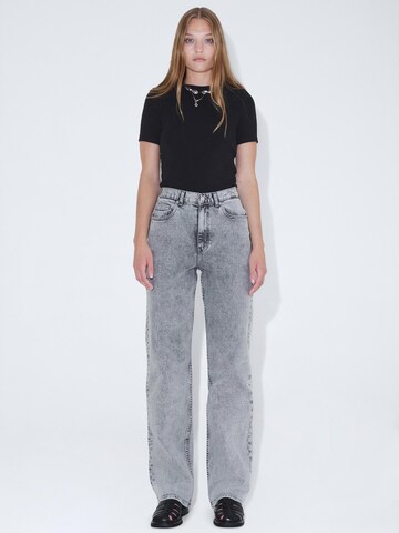Dr. Denim Regular Jeans 'Echo High Straight' in Grey