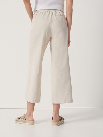 Bootcut Pantalon à plis 'Cinara' Someday en beige