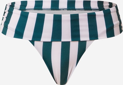 Hunkemöller Bikini donji dio 'Santa Rosa' u smaragdno zelena / bijela, Pregled proizvoda