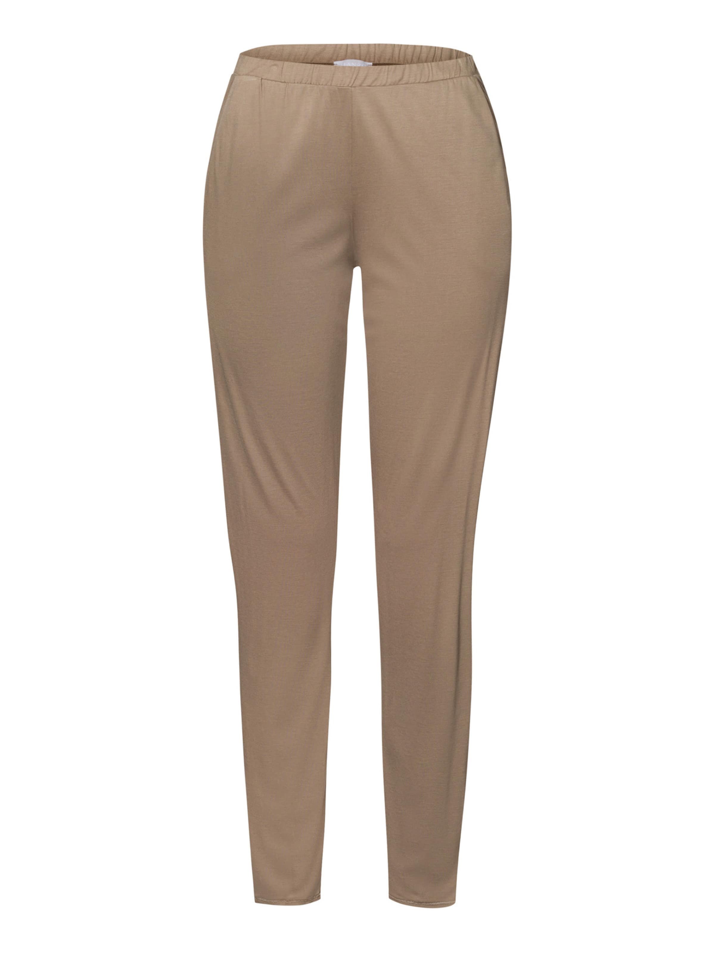 Hanro Pajama pants ' Grand Central ' in Grey: front