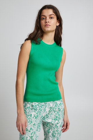 ICHI Sweater 'IHMARSHA' in Green: front