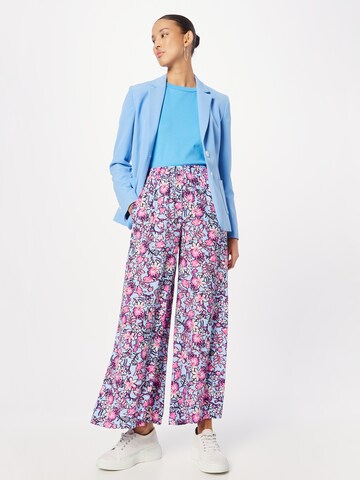 FRENCH CONNECTION Wide leg Pants 'DELPHINE' in Blue