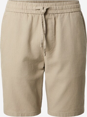 Only & Sons Shorts 'ONSLINUS' in Beige: Vorderseite