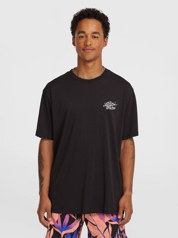 O'NEILL Μπλουζάκι 'Retro Back' σε μαύρο