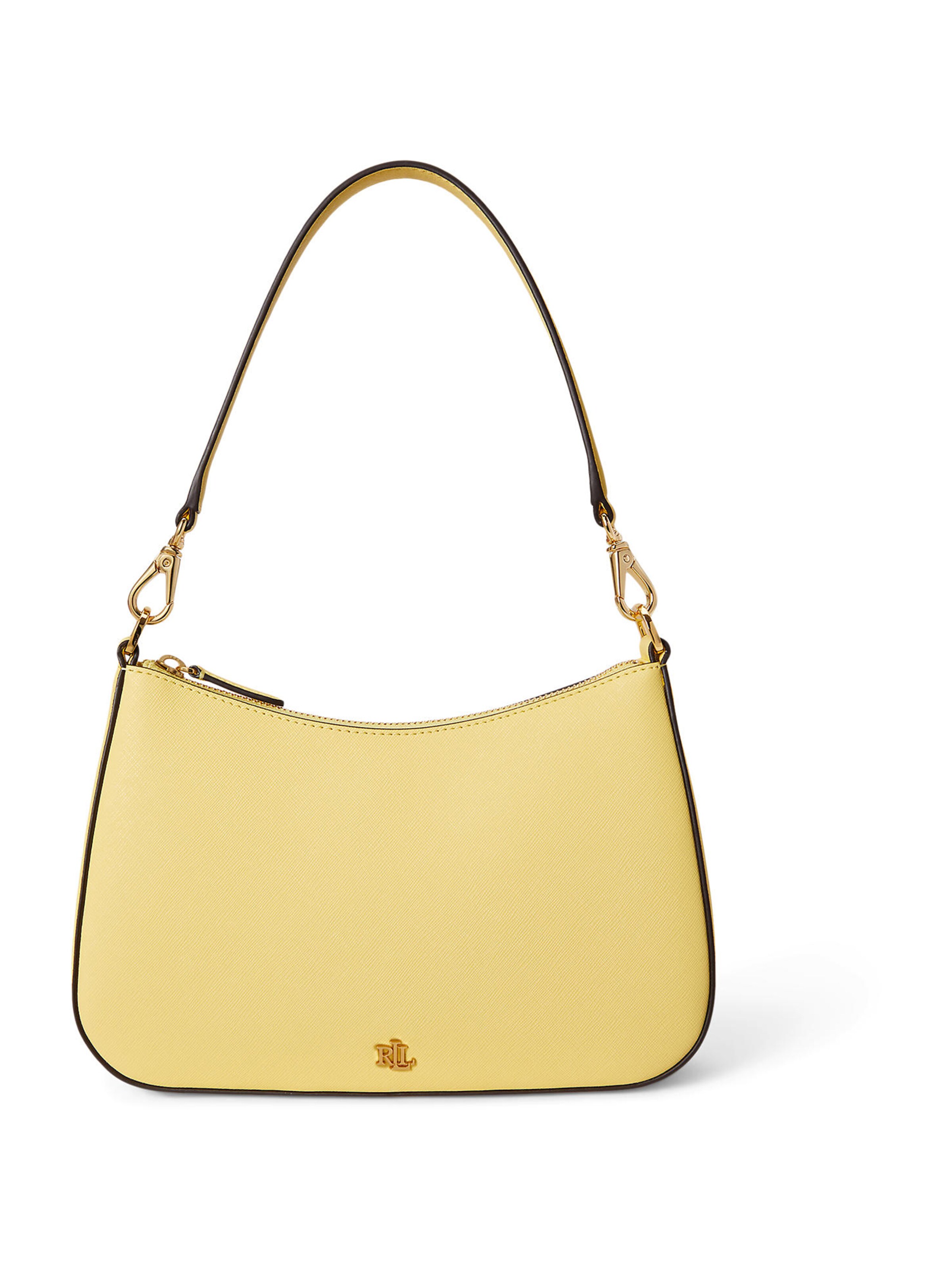 Lauren Ralph Lauren Õlakott 'DANNI', värv kollane: eest vaates