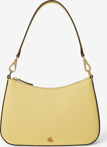 Lauren Ralph Lauren Axelremsväska 'DANNI' i gul: framsida