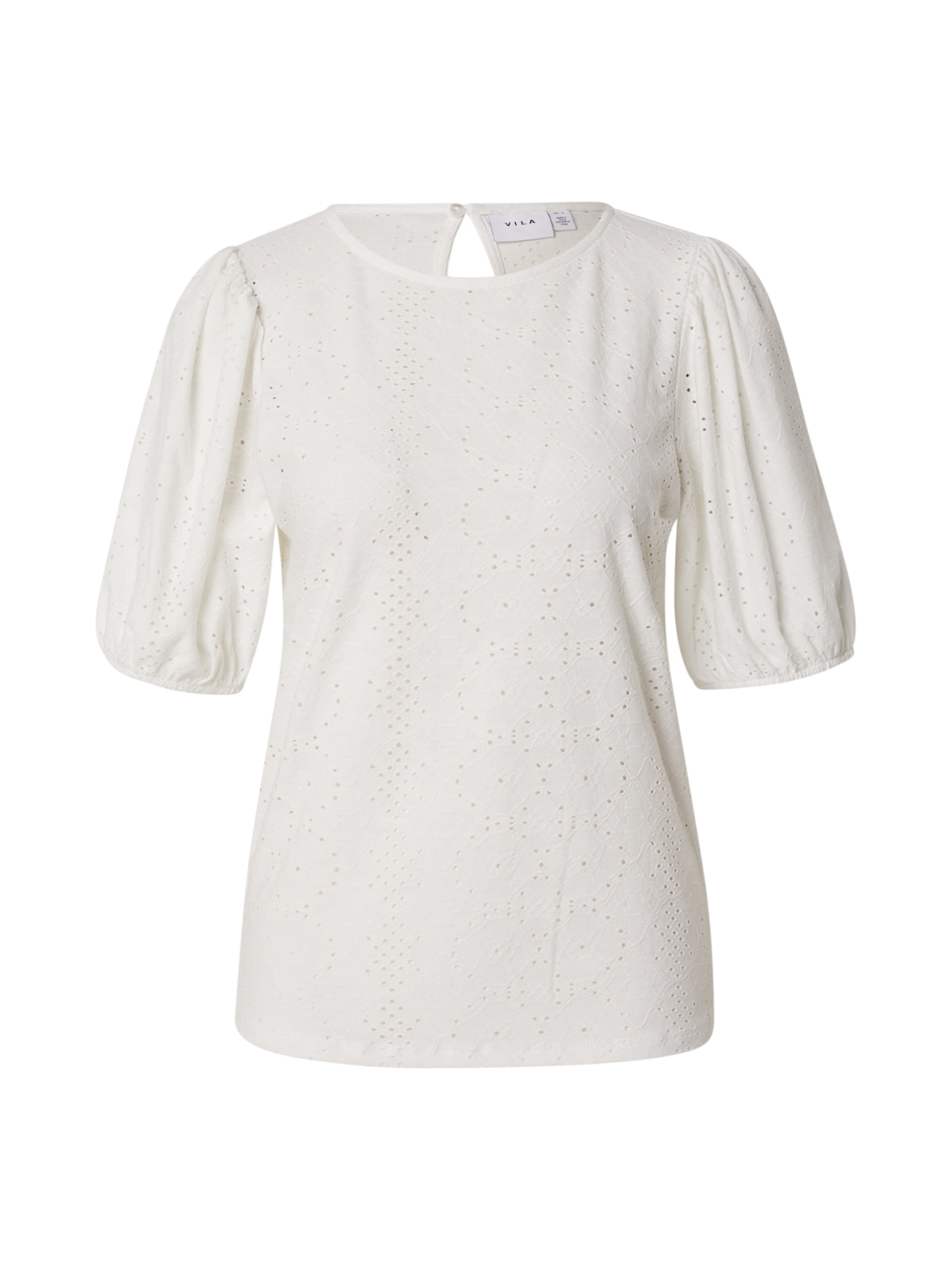 VILA Blouse in White: front