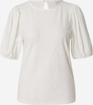 VILA Blouse in White: front