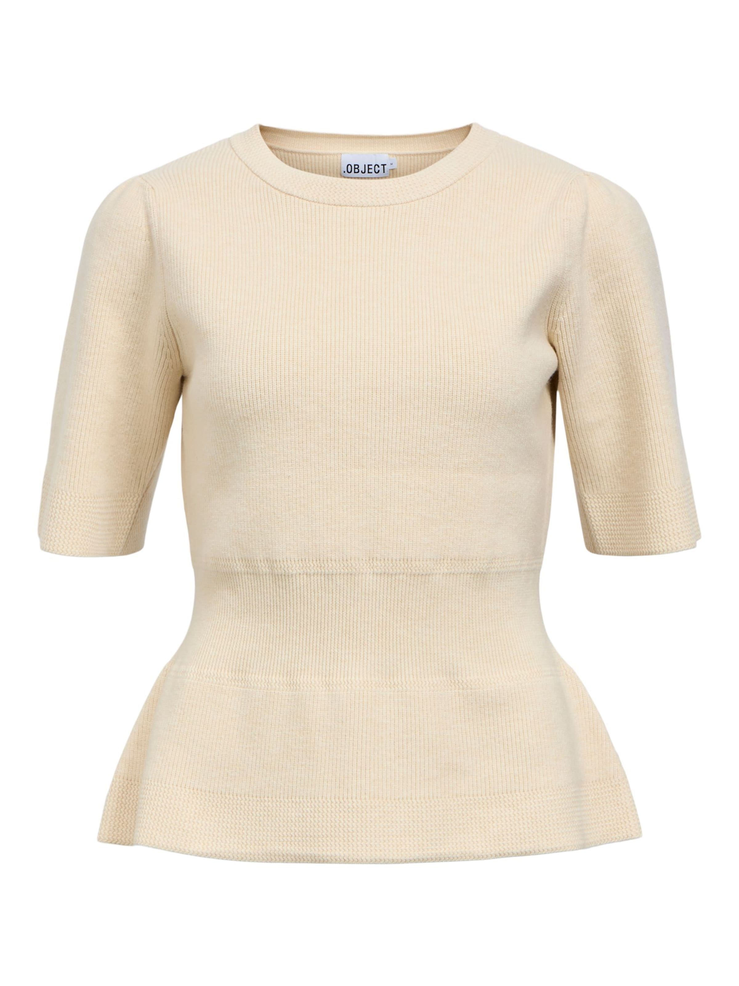 OBJECT Pullover in Beige: Vorderseite