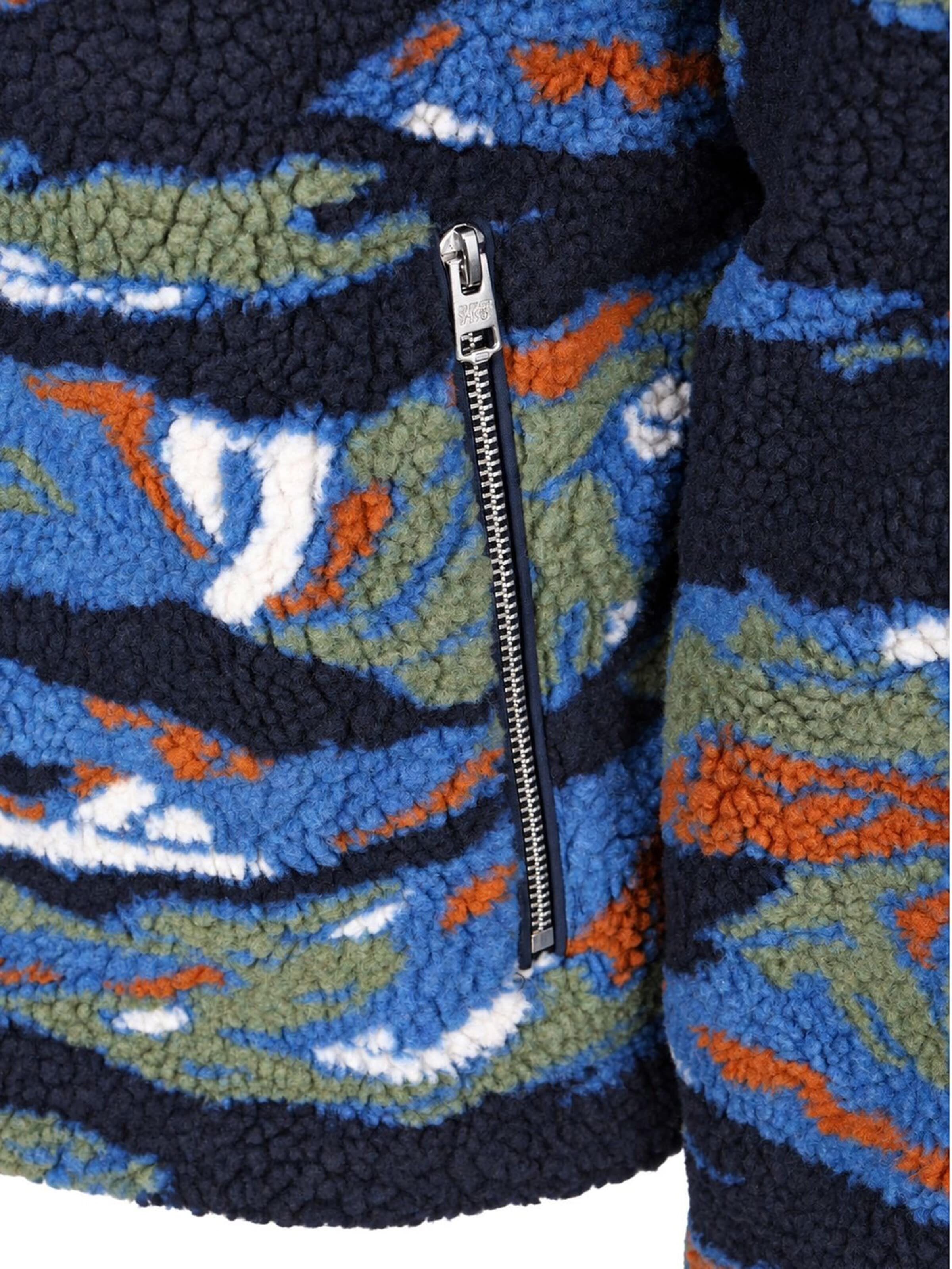 Superdry & Co Fleecejacke in Blau