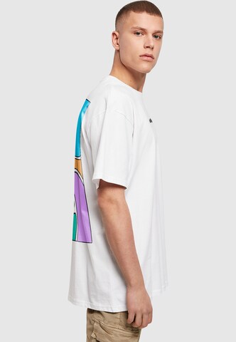 Merchcode Shirt 'Artistic Minds' in Wit