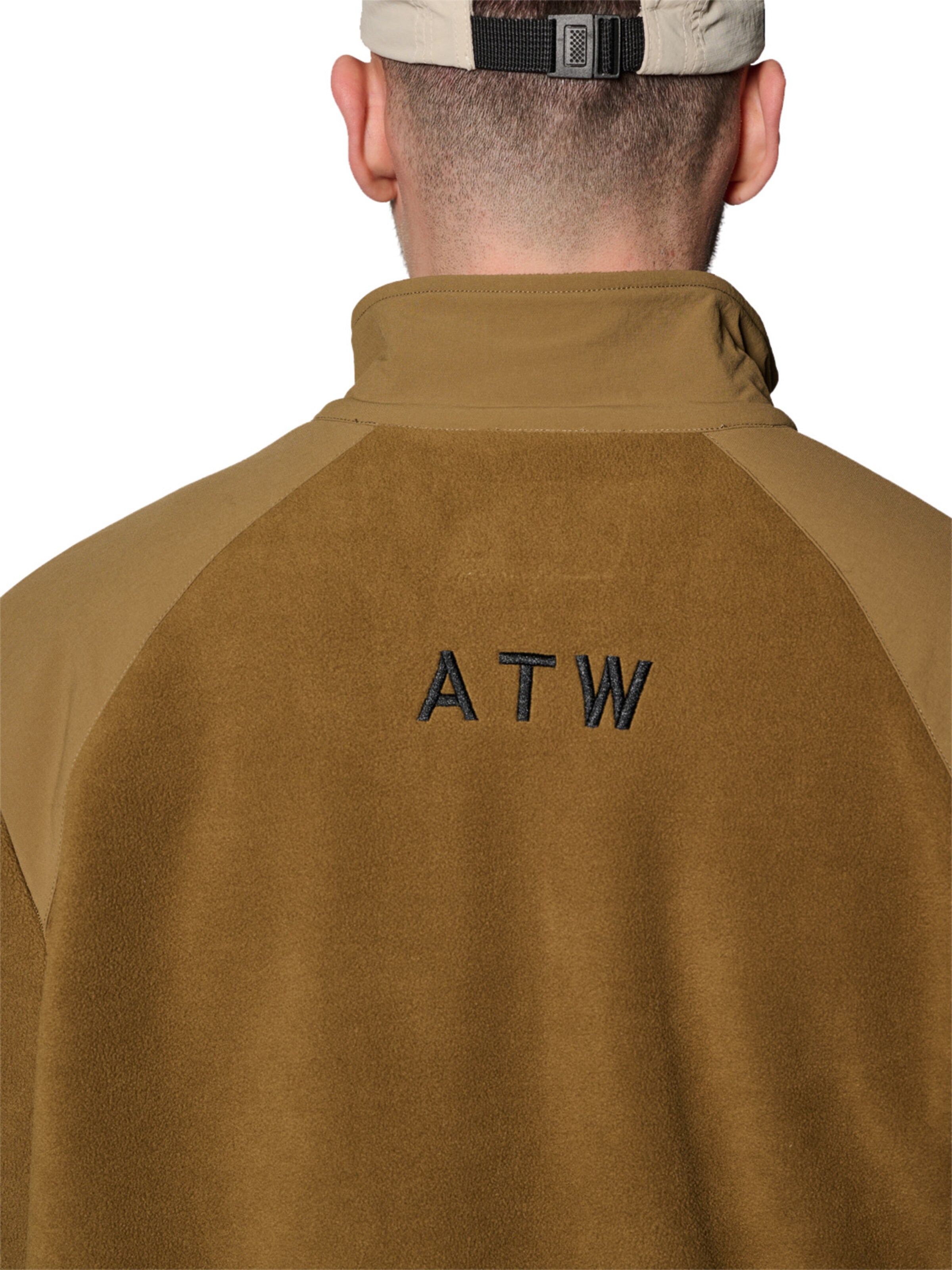 HALO Fleece jas in Bruin