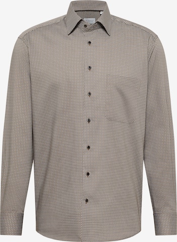 ETERNA Comfort fit Business Shirt in Brown: front