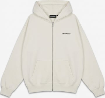 Giacca di felpa 'Clarita' di Pegador in beige: frontale