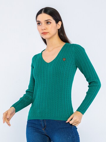 Giorgio di Mare Pullover 'Manon' in Grün