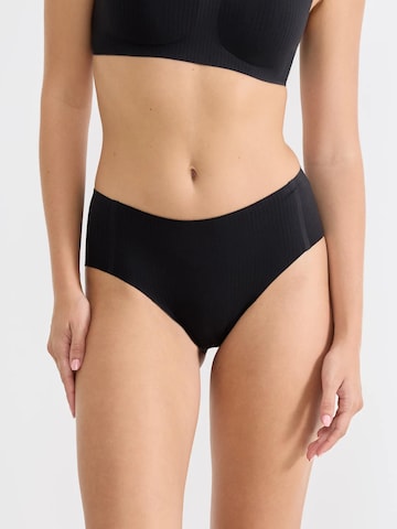 Slip 'ZERO Feel Pure' de la SLOGGI pe negru: față