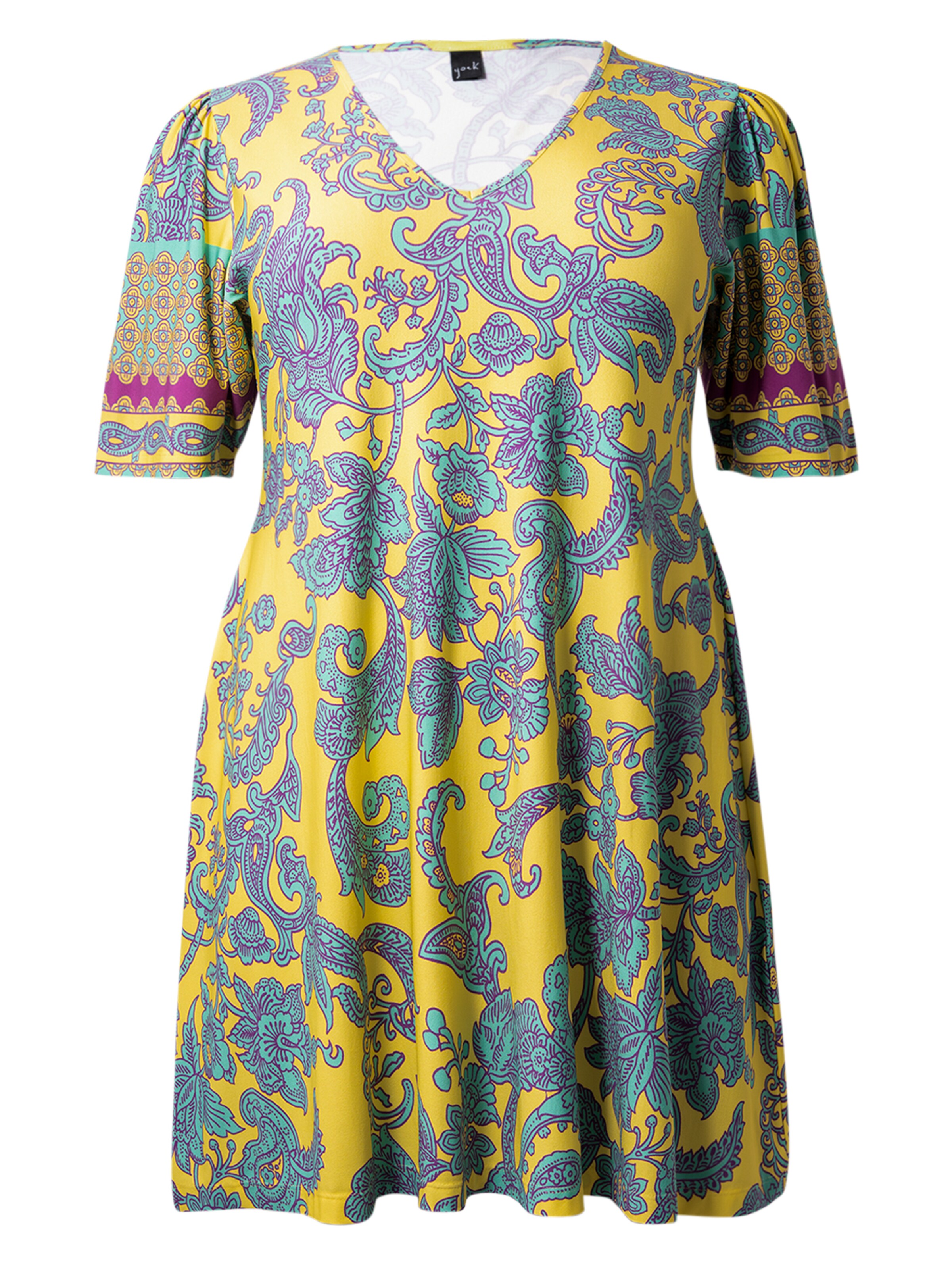 Tunique YOEK en jaune : devant