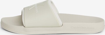 Calvin Klein Jeans Pantolette in Beige: predná strana