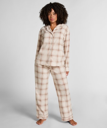 Pyjama Hunkemöller en beige : devant