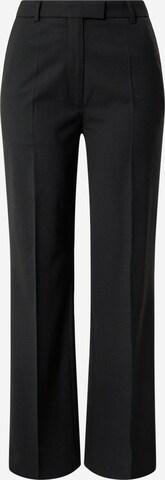 Tiger of Sweden Regular Pleated Pants 'MARFA' in Black: front